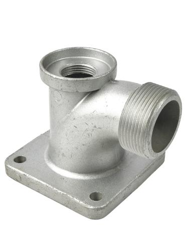 Патрубок  выпускной 93*93 мм (1 1/2") для мотопомпы  5