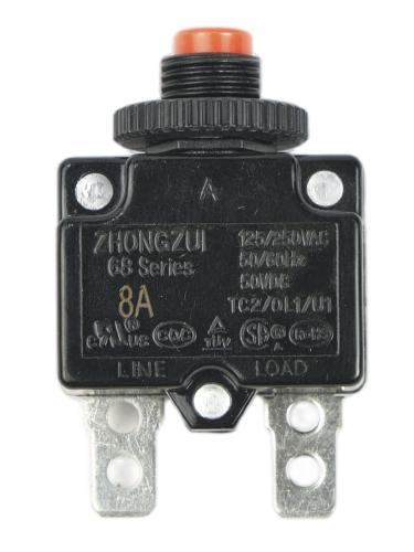 Автомат защиты 68S (8А) 29*22*14,5мм  3