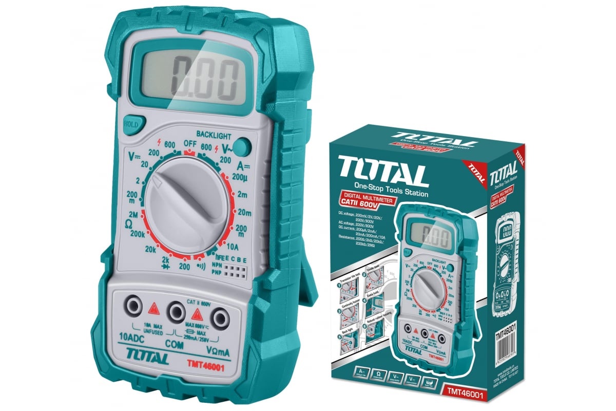 Мультиметр цифровой TOTAL  1