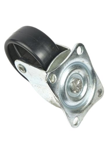 Колесо поворотное С-65 (D65мм) с площадкой (50*65мм)  3