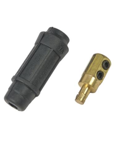 Вставка кабельная  KDS-160-1 с изолятором, D8 для сварки  2