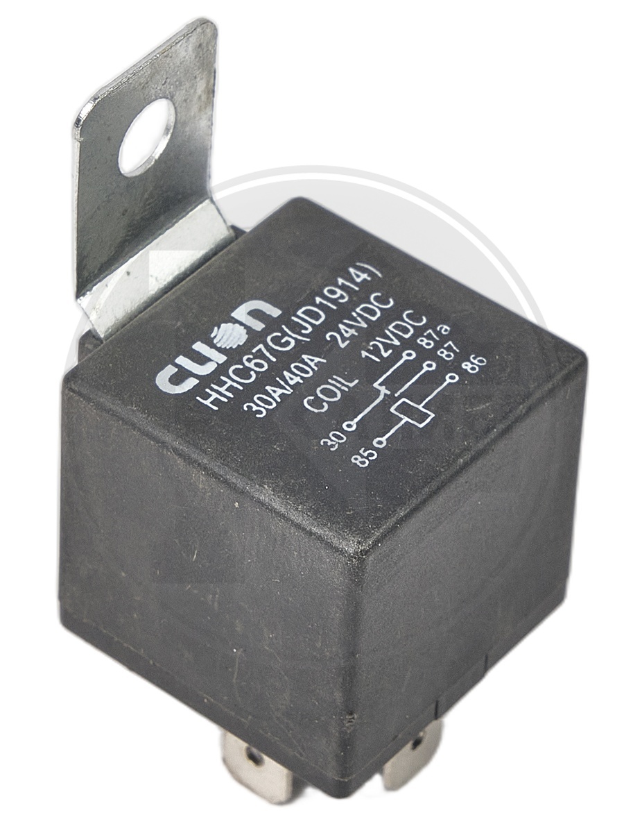 Реле HHC67G(JD1914) 30А/40А, 24В DC/coil 12В DC ДЭГ2100,3300(А),5000А,5000АШЗ,ДСЭГ2000А,3000А 1