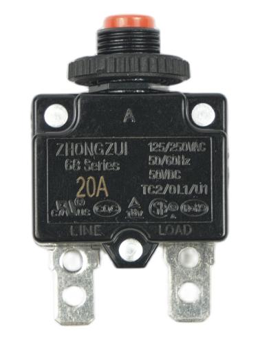Автомат защиты 68S (20А) 29*22*14,5мм  2