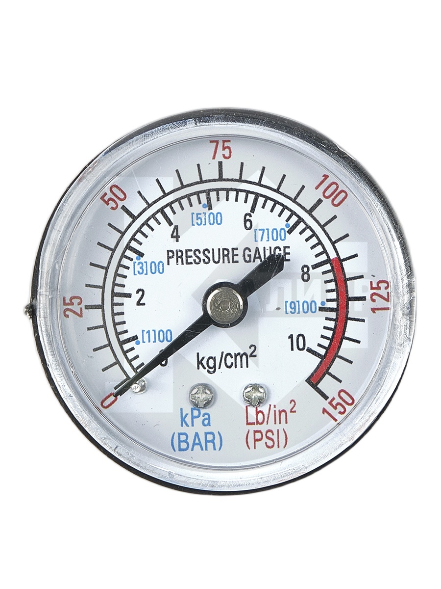 Манометр 10 бар, М8 для автомобильного компрессора  1