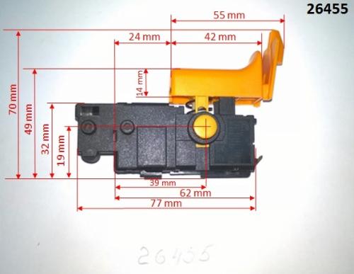 Выключатель FA2-4/1BE-20B (4А) для ЭП-800/26(ZT)