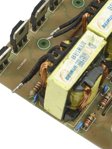 Плата электронная (TC139293) с дросселями, трансформаторами, транзисторами для сварки  9