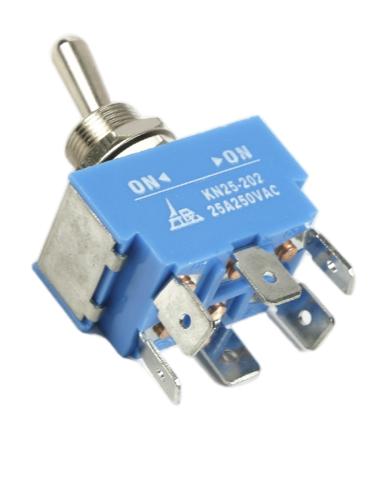 Переключатель режимов KN25-202(HY29D) (25A) (6 контактов)  6