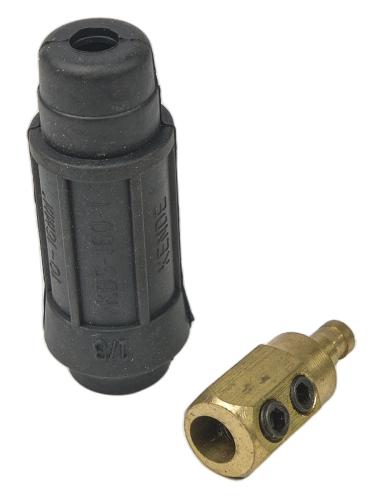 Вставка кабельная  KDS-160-1 с изолятором, D8 для сварки  4