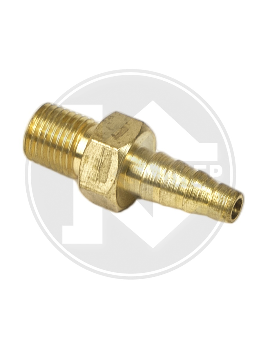 Штуцер газовый (медный) для сварки 1