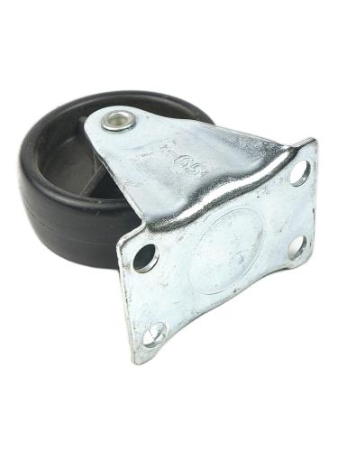 Колесо неповоротное С-65 (D65мм) с площадкой (35*65мм) для сварки  3