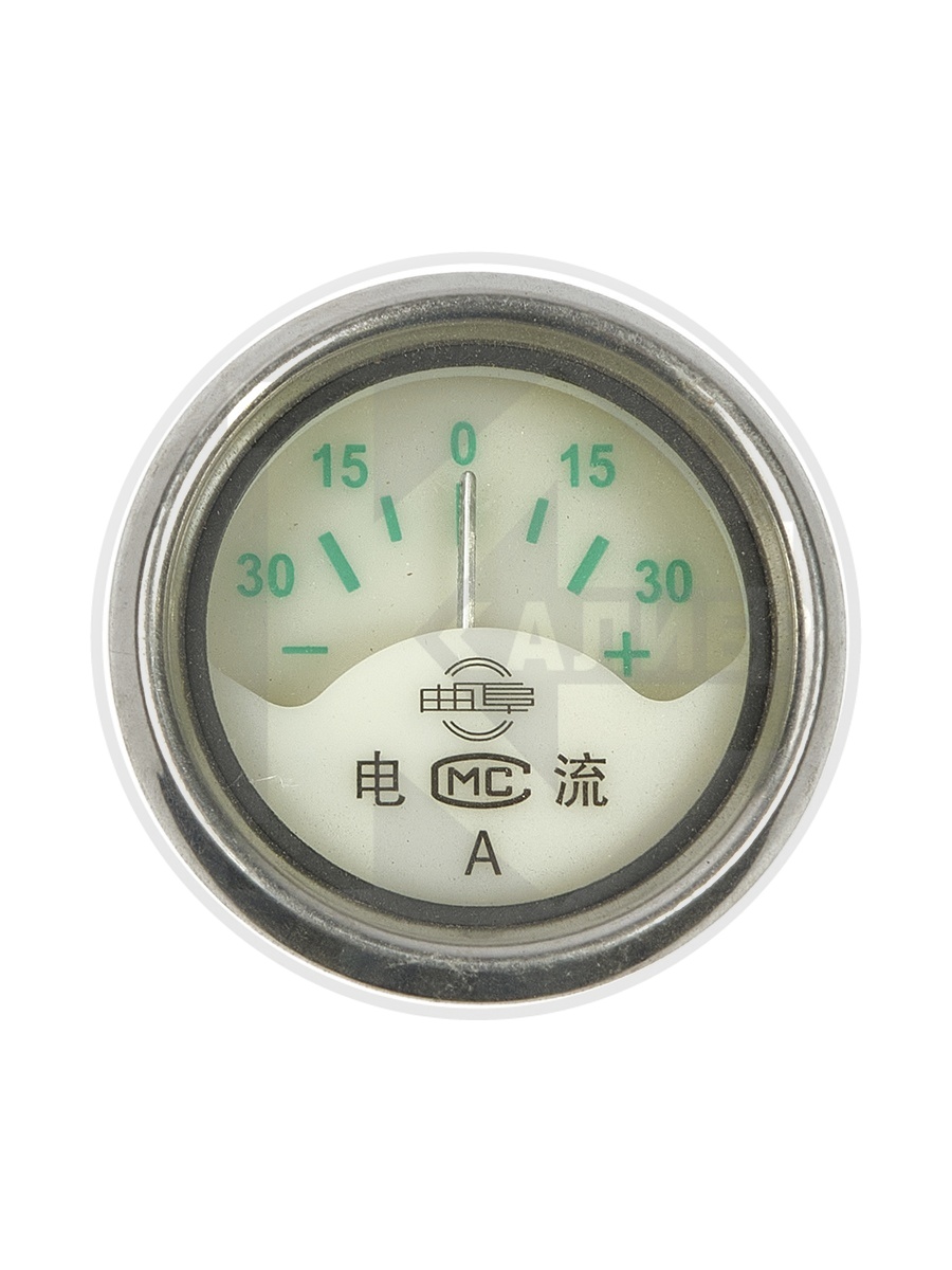 Амперметр аккумулятора 0-30А, D=60мм для мини трактора 1