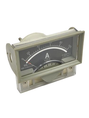 Амперметр 69L17 0-100А (36*75) для стабилизатора  2