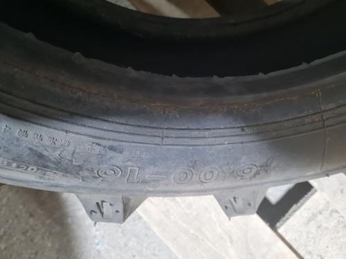 Шина передняя 6.00-16 h=180*165 мм (ёлочка) (нового образца) (*) (АКЦИЯ) (Последний экземпляр)