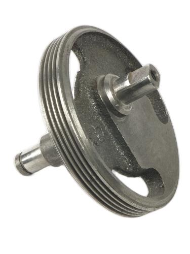 Шкив  dнар.90мм(4), ведомый в сборе с кривошипом для компрессора  4