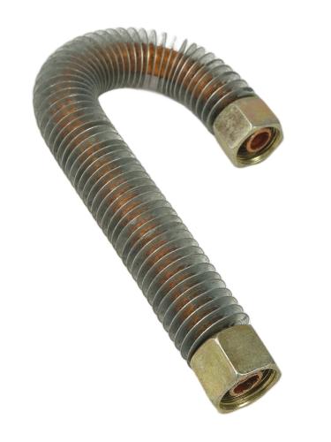 Трубка соединительная (короткая) L=26см, 3/8" для компрессоров КМК (ZD/JJ), (JT) 2