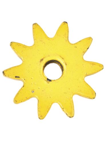 Шестерня (Z=10, d12*61 мм, на вал, мет.) ведущая для БСЭ  5