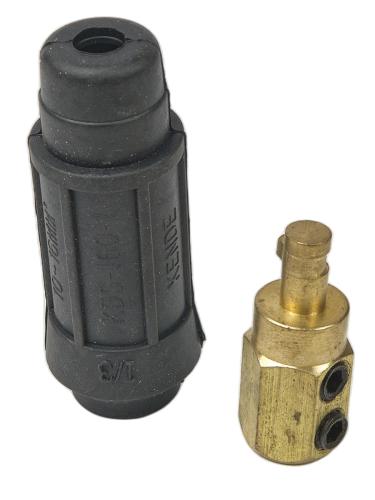 Вставка кабельная  KDS-160-1 с изолятором, D8 для сварки  3