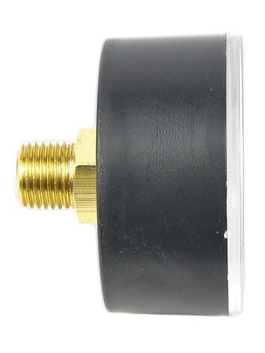 Манометр 12 бар (бол) 1/4" пластик для компрессора КМК (XL), (LS), (ZD), (JJ), (JT)  3