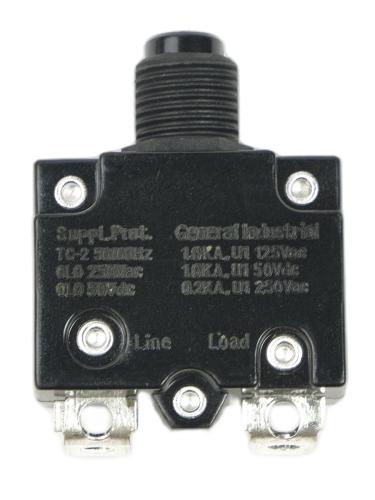 Автомат защиты L2 (5А) 29*22*14,5мм (клемы гнутые)  3