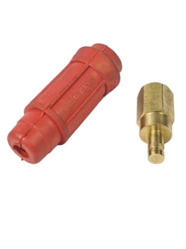 Вставка кабельная KDS-160-1 с изолятором, D8 для сварки  6