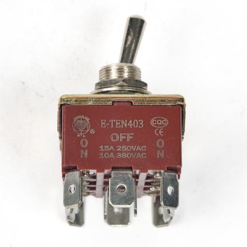 Переключатель реверса E-TEN403 (15A) (12 контактов) для станка  7