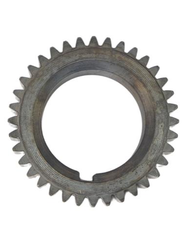 Шестерня (Z=36, d35*58, шпонка мет) коленчатого вала (привода распредвала) ДЭГ-3300(А)  2