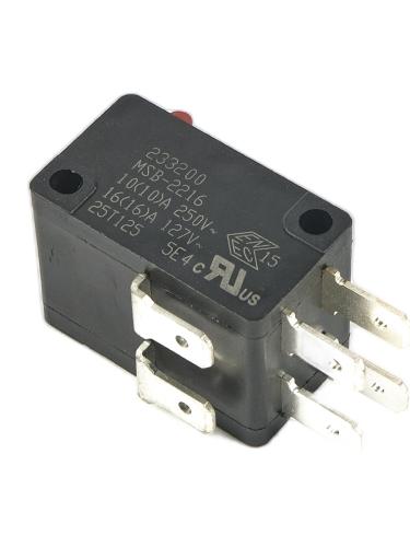 Микровыключатель MSB-2216 (10А) двойной БЕЗ флажка (6 конт.)  3
