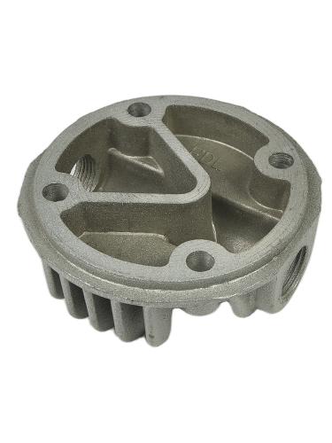 Крышка цилиндра d76 мм, резьба - 3/8" для компрессора 4