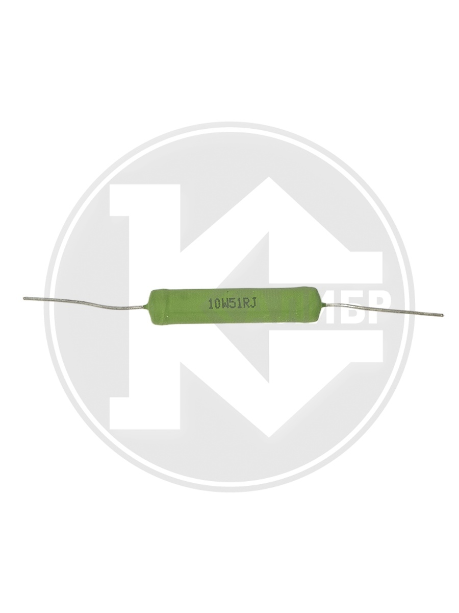 Резистор 10W51RJ 51 Ом/10Вт (47 Ом/10Вт) для сварки 1