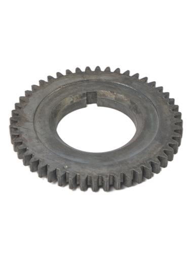 Шестерня (Z=48, d75*45, шпонку, мет) вала балансировочного, ведущая/ведомая ДЭГ-3300А  2