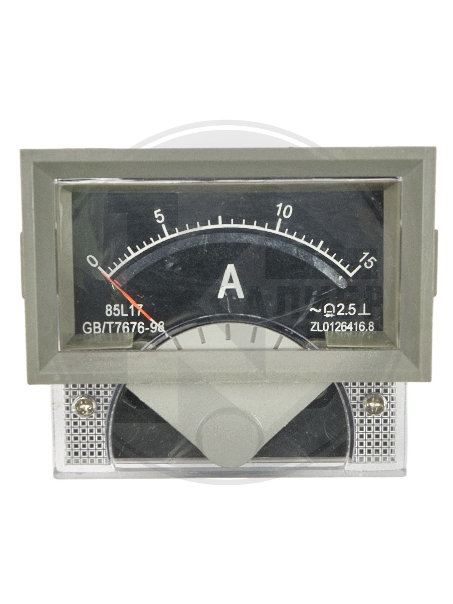 Амперметр 85L17 0-15А (30*60 мм) для стабилизатора 1