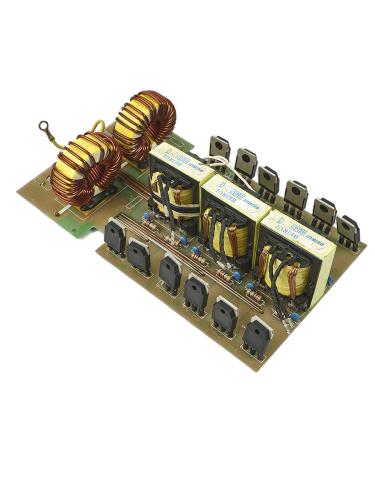 Плата электронная (TC139293) с дросселями, трансформаторами, транзисторами для сварки  4