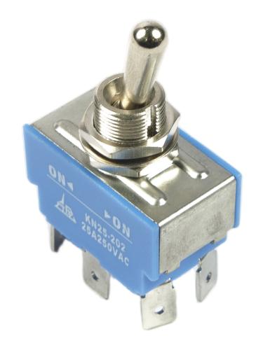 Переключатель режимов KN25-202(HY29D) (25A) (6 контактов)  5