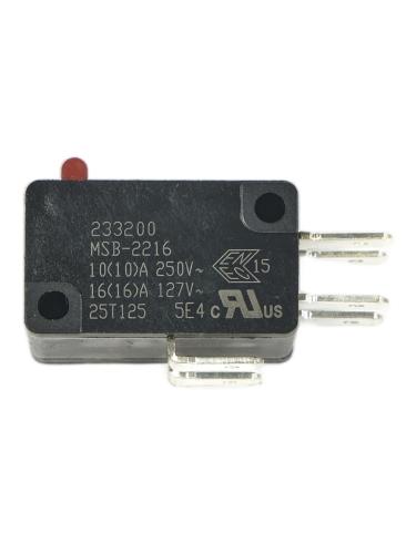 Микровыключатель MSB-2216 (10А) двойной БЕЗ флажка (6 конт.)  4